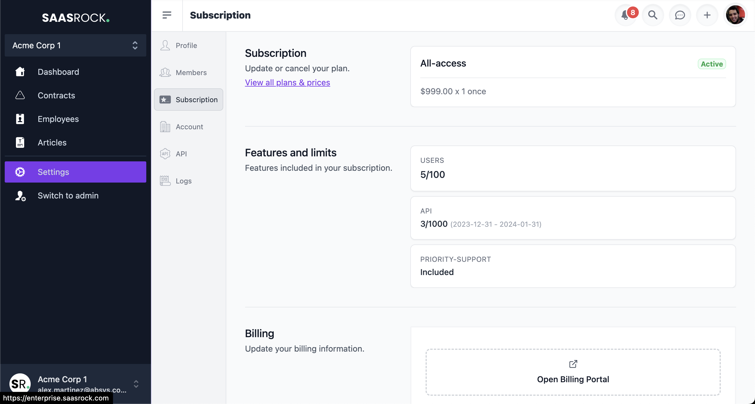 Subscriptions & Payments