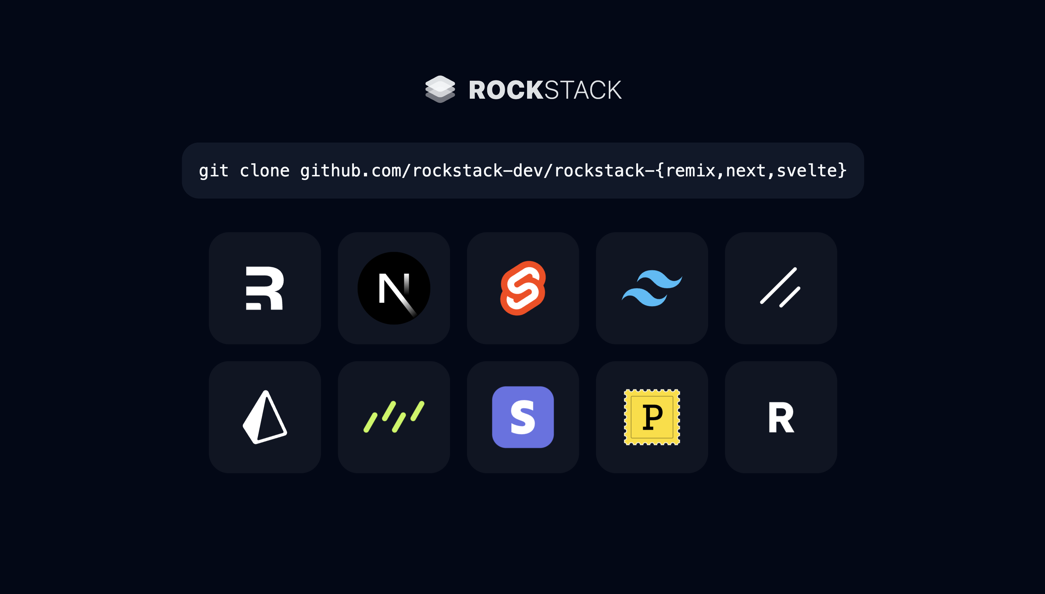 Introducing RockStack: Full-stack apps with Remix, Next, or Svelte